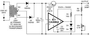 12V-3A-Power-Supply-circuit