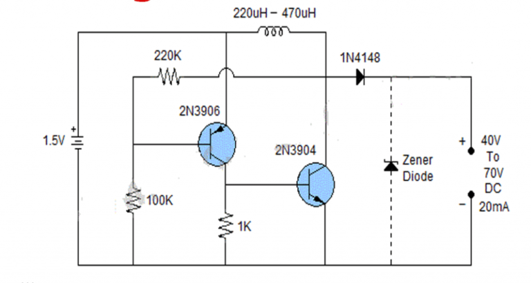 Voltage Booster Circuit Diagram & Applications | DC To DC Boost ...